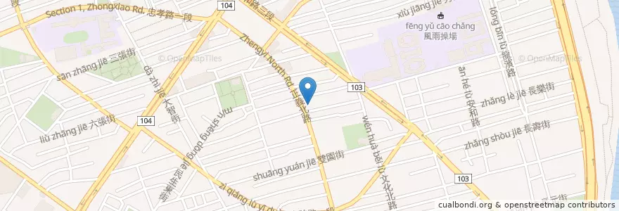 Mapa de ubicacion de 江幸蓉皮膚科診所 en Taiwan, Nuova Taipei.