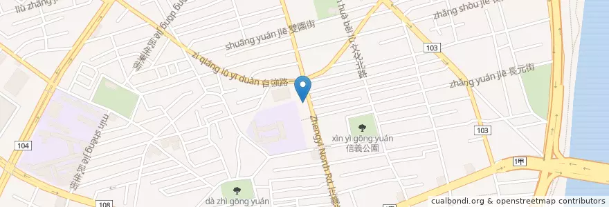 Mapa de ubicacion de 玉山商業銀行 en 台湾, 新北市.