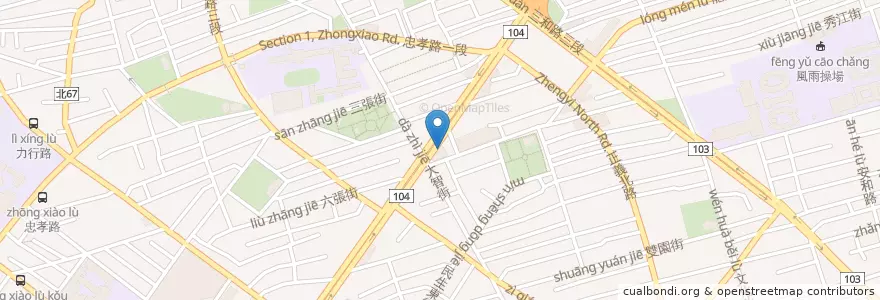Mapa de ubicacion de 遠東國際商業銀行 en 臺灣, 新北市.