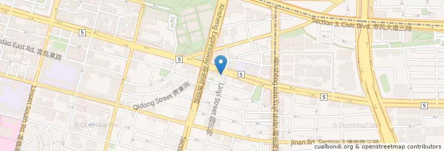 Mapa de ubicacion de My More烘培餐廳 en Taiwán, Nuevo Taipéi, Taipéi, 中正區.