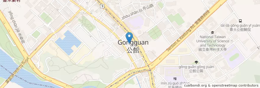 Mapa de ubicacion de 台南碗磕 en Taïwan, Nouveau Taipei, Taipei.