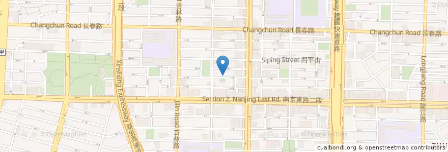 Mapa de ubicacion de 杜李威中醫診所 en Tayvan, 新北市, Taipei, 中山區.