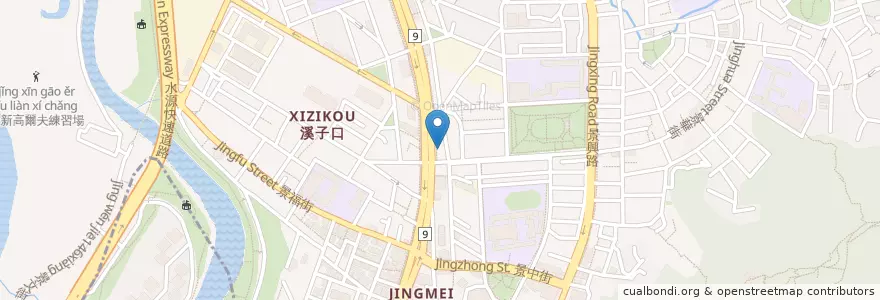 Mapa de ubicacion de 253鮑魚海鮮粥麵 en Taiwán, Nuevo Taipéi, Taipéi, 文山區.