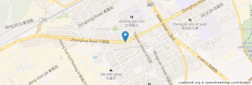Mapa de ubicacion de 義集讚 en Tayvan, 新北市, 樹林區.