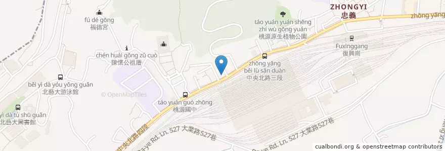 Mapa de ubicacion de 順聖宮 en تایوان, 新北市, تایپه, 北投區.