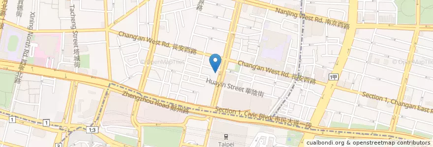 Mapa de ubicacion de 八方雲集 en تايوان, تايبيه الجديدة, تايبيه.