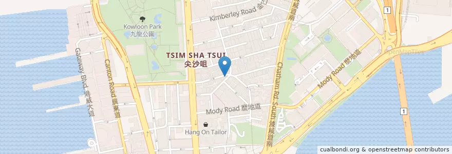 Mapa de ubicacion de 發記甜品 en الصين, غوانغدونغ, هونغ كونغ, كولون, الأقاليم الجديدة, 油尖旺區 Yau Tsim Mong District.