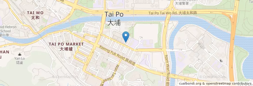 Mapa de ubicacion de 寶湖幼兒學校 Plover Cove Nursery School en 中国, 香港 Hong Kong, 广东省, 新界 New Territories, 大埔區 Tai Po District.