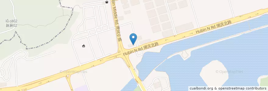 Mapa de ubicacion de 蚝好吃 en Cina, Fujian, Distretto Di Siming.