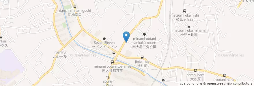 Mapa de ubicacion de 玉川学園 土屋クリニック en Japon, Tokyo, 町田市.