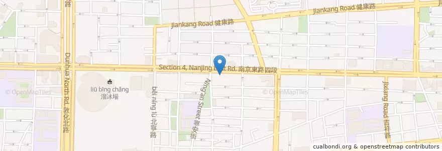 Mapa de ubicacion de 國泰世華商業銀行 en Taiwan, New Taipei, Taipei, Songshan District.