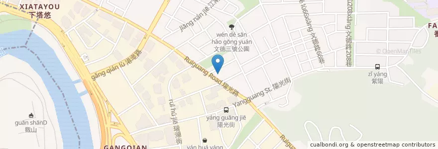 Mapa de ubicacion de 享樂咖啡 en 臺灣, 新北市, 臺北市, 內湖區.