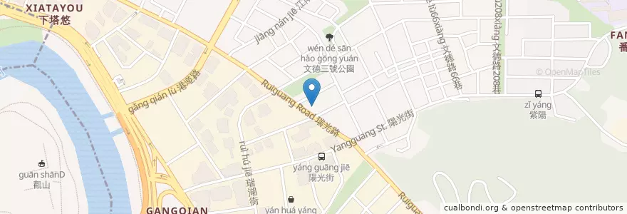 Mapa de ubicacion de 內湖上海湯包 en 臺灣, 新北市, 臺北市, 內湖區.