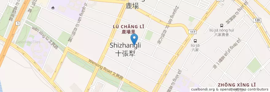 Mapa de ubicacion de 蔬食鍋 en 타이완, 타이완성, 신주 현, 주베이 시.