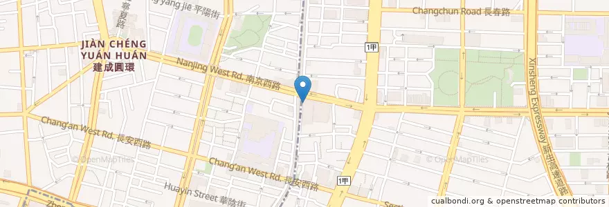 Mapa de ubicacion de Again Cafe en 台湾, 新北市, 台北市.