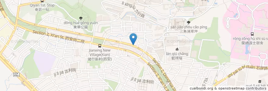 Mapa de ubicacion de 來契川菜 en 臺灣, 新北市, 臺北市, 北投區.