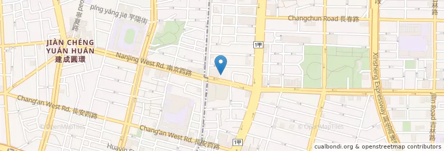 Mapa de ubicacion de 全新時代診所 en Тайвань, Новый Тайбэй, Тайбэй, 中山區.
