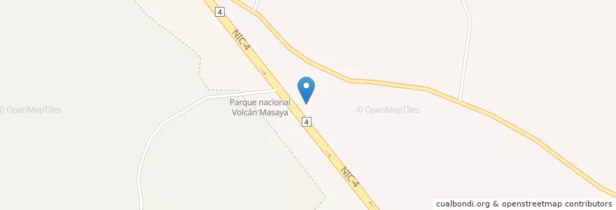 Mapa de ubicacion de Chill Out Bar Karaoke en Nicaragua, Masaya, Nindirí (Municipio).