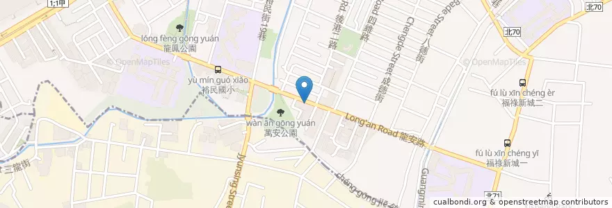 Mapa de ubicacion de 清心福全 en Taiwan, 新北市, 新莊區.