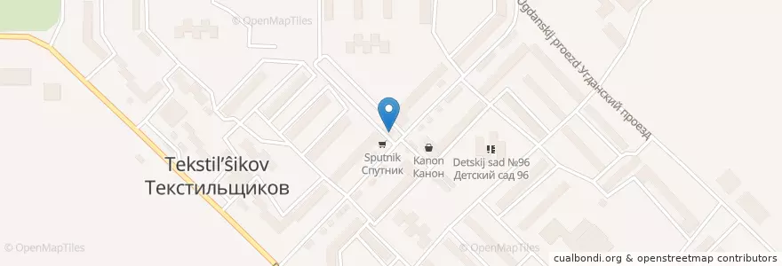 Mapa de ubicacion de Ортопро en Rússia, Distrito Federal Oriental, Krai De Zabaykalsky, Читинский Район, Городской Округ Чита.