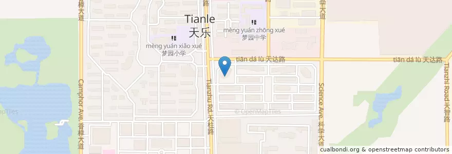 Mapa de ubicacion de Agricultural Development Bank of China en China, Anhui, Hefei, Urban Hefei, Shushan District, Hefei State High-Tech Industry Development Zone, Tianle.