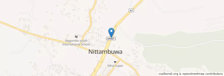 Mapa de ubicacion de Cepetco gas station en سری‌لانکا, බස්නාහිර පළාත, ගම්පහ දිස්ත්‍රික්කය.