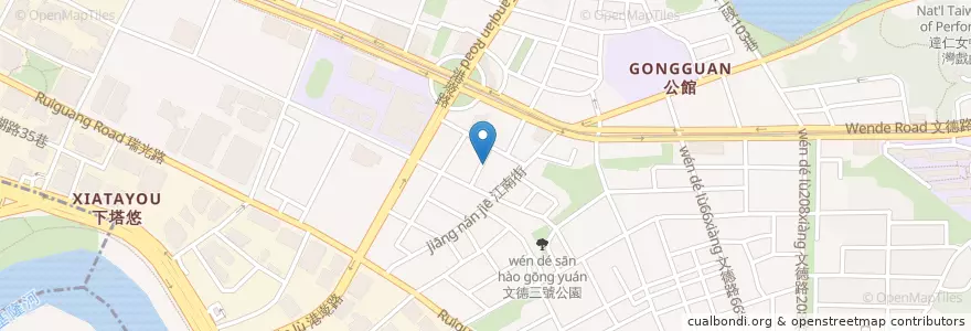 Mapa de ubicacion de 在山野對話Whisperland Cafe en Taiwan, New Taipei, Taipei, Neihu District.