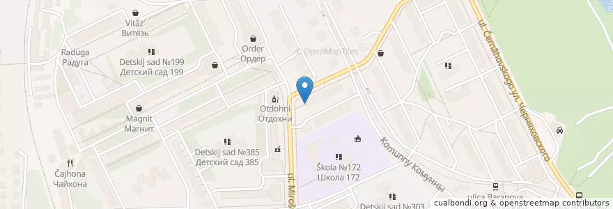 Mapa de ubicacion de Familie en 俄罗斯/俄羅斯, Приволжский Федеральный Округ, 下诺夫哥罗德州, Городской Округ Нижний Новгород.