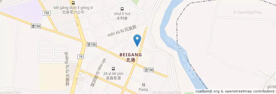Mapa de ubicacion de 幸福燈塔 en Tayvan, 臺灣省, 雲林縣, 北港鎮.