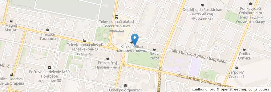 Mapa de ubicacion de Образование en ロシア, 中央連邦管区, カルーガ州, Городской Округ Калуга.