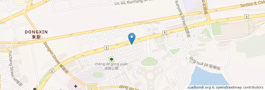 Mapa de ubicacion de 霸味薑母鴨 en Taiwan, 新北市, Taipé, 南港區.