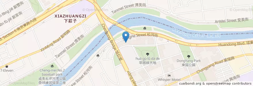 Mapa de ubicacion de 溫哥華 en Taïwan, Nouveau Taipei, Taipei, District De Neihu.