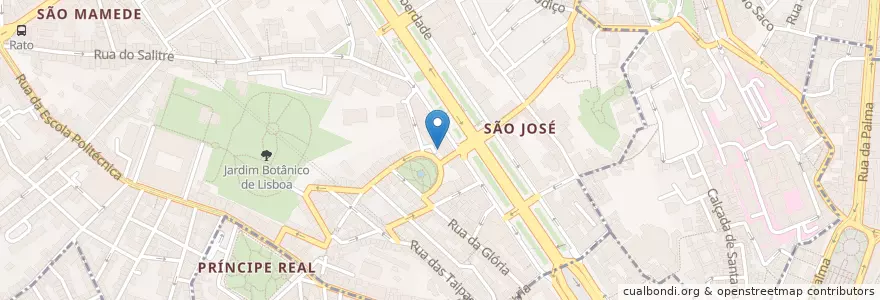 Mapa de ubicacion de Taberna Ibérica en ポルトガル, Área Metropolitana De Lisboa, Lisboa, Grande Lisboa, リスボン, Santo António.