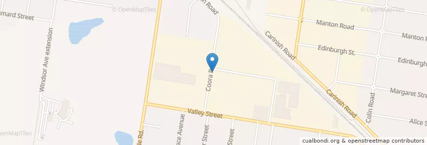 Mapa de ubicacion de 2 Guys Vic. Hot Food & Coffee en オーストラリア, ビクトリア, City Of Monash.