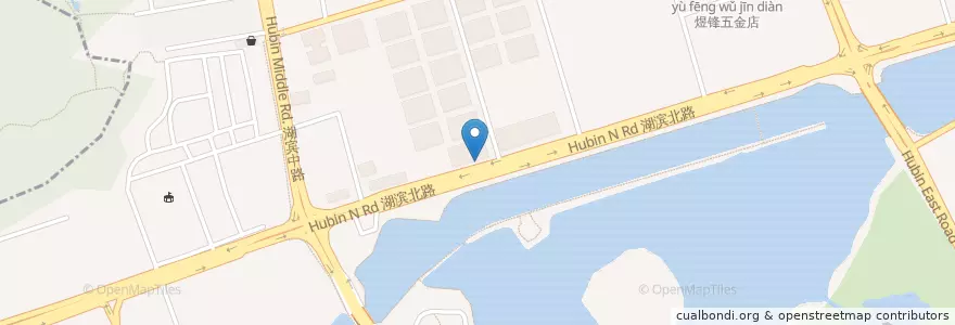 Mapa de ubicacion de 七星路 en چین, فوجیان, سیمینگ.