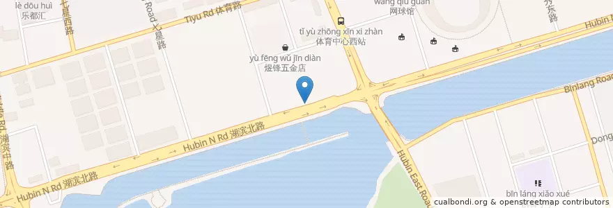 Mapa de ubicacion de 邮电大楼 en China, Fujian, Siming District.