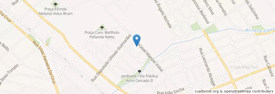Mapa de ubicacion de Escola Municipal en Brazilië, Regio Zuid, Paraná, Região Geográfica Intermediária De Curitiba, Região Metropolitana De Curitiba, Microrregião De Curitiba, Curitiba.