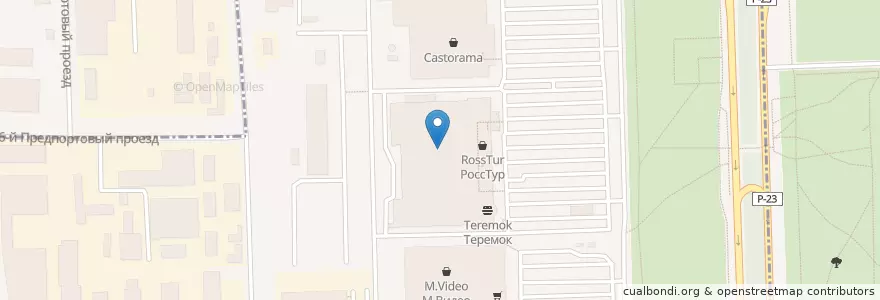 Mapa de ubicacion de Радуга en Rusland, Северо-Западный Федеральный Округ, Oblast Leningrad, Sint-Petersburg, Московский Район, Округ Пулковский Меридиан.