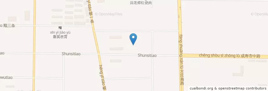 Mapa de ubicacion de 江西大厦合味原餐厅 en 中国, 北京市, 河北省, 豊台区.