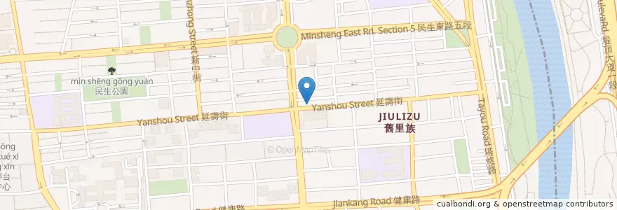 Mapa de ubicacion de 樂樂咖啡 en 台湾, 新北市, 台北市, 松山区.