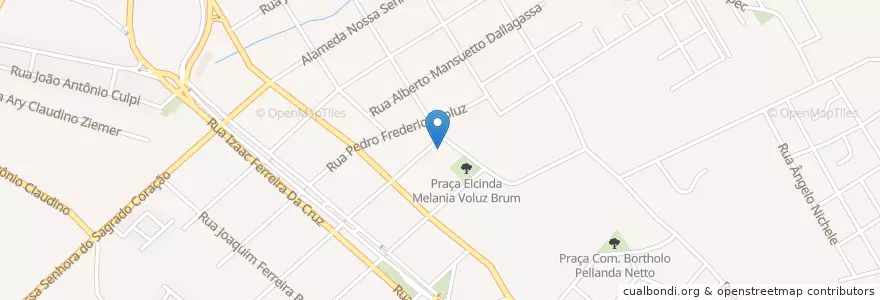Mapa de ubicacion de Escola Municipal en 巴西, 南部, 巴拉那, Região Geográfica Intermediária De Curitiba, Região Metropolitana De Curitiba, Microrregião De Curitiba, 库里蒂巴.