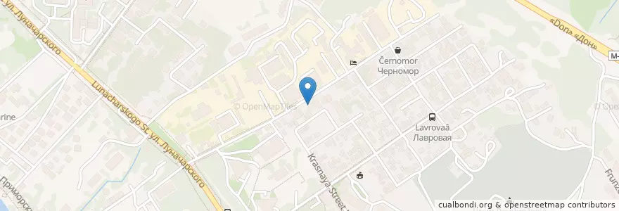Mapa de ubicacion de Аптека "Апрель" en Russland, Föderationskreis Südrussland, Region Krasnodar, Городской Округ Геленджик.