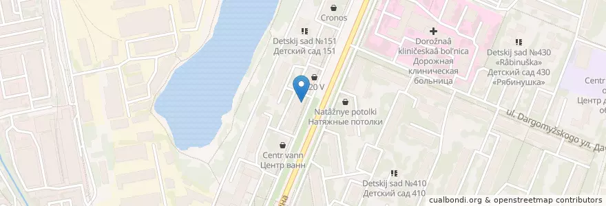 Mapa de ubicacion de ГБУЗ НО Детская городская поликлинника №32 en ロシア, 沿ヴォルガ連邦管区, ニジニ・ノヴゴロド州, ニジニ・ノヴゴロド管区.
