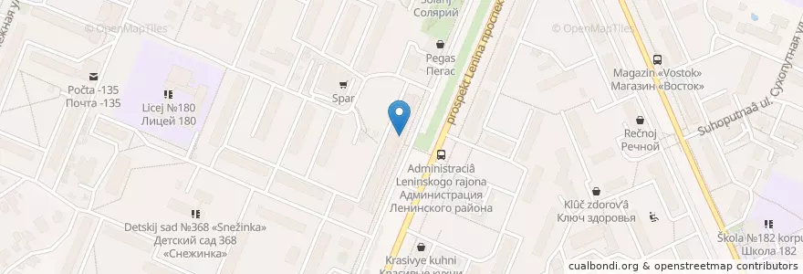 Mapa de ubicacion de Почта банк en Rusya Federasyonu, Приволжский Федеральный Округ, Nijniy Novgorod Oblastı, Городской Округ Нижний Новгород.