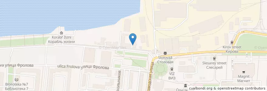 Mapa de ubicacion de Vipcar66.ru en Rússia, Уральский Федеральный Округ, Свердловская Область, Городской Округ Екатеринбург.