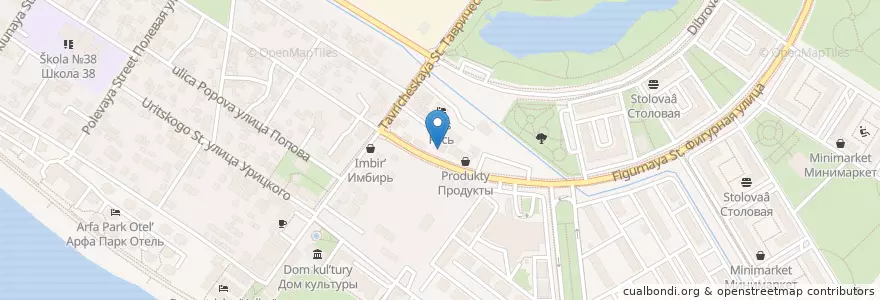 Mapa de ubicacion de Грация en Russie, District Fédéral Du Sud, Kraï De Krasnodar, Городской Округ Сочи.