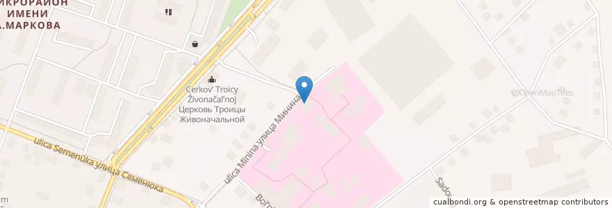 Mapa de ubicacion de Новая столовая en Rússia, Distrito Federal Central, Oblast De Moscou, Дмитровский Городской Округ.