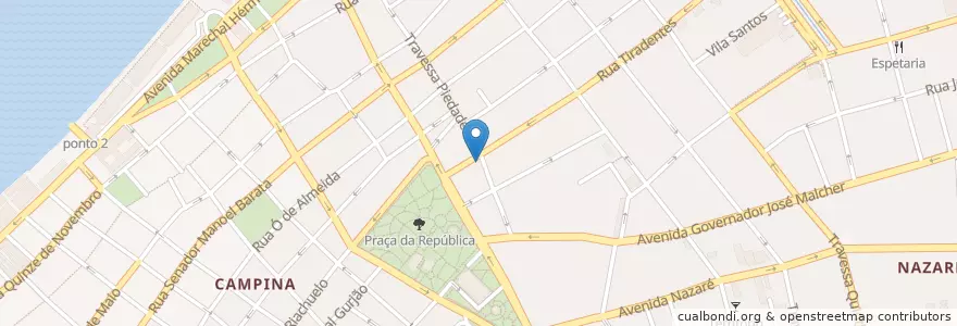 Mapa de ubicacion de Doutor Mario Faial en Brezilya, Kuzey Bölgesi, Pará, Região Geográfica Intermediária De Belém, Microrregião De Belém, Belém.
