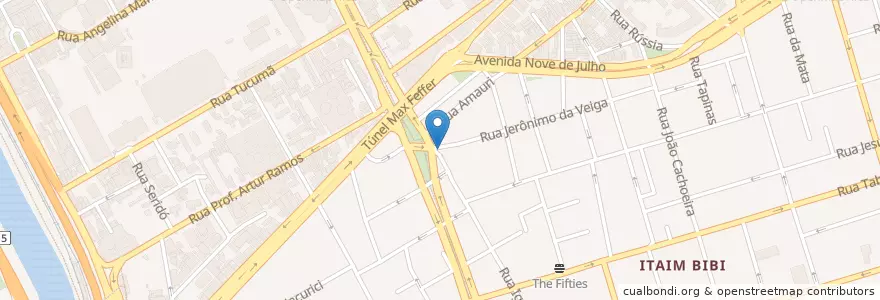 Mapa de ubicacion de Fresto en ブラジル, 南東部地域, サンパウロ, Região Geográfica Intermediária De São Paulo, Região Metropolitana De São Paulo, Região Imediata De São Paulo, サンパウロ.