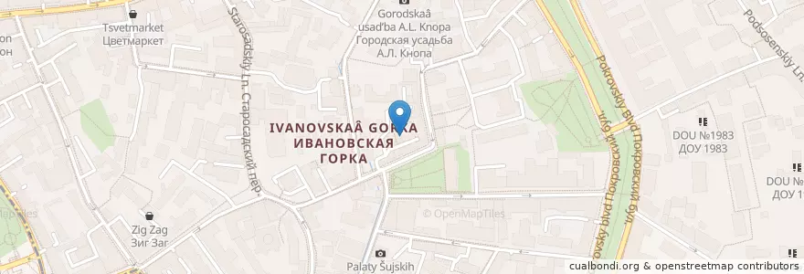 Mapa de ubicacion de Фотостудия PhotoPlay en Rusia, Distrito Federal Central, Москва, Distrito Administrativo Central.